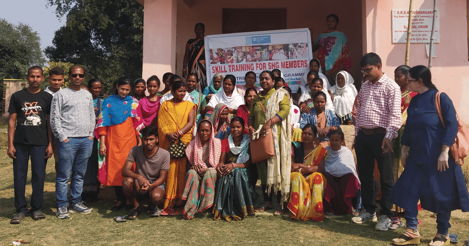 Skill training for SHG members in Bijadihi